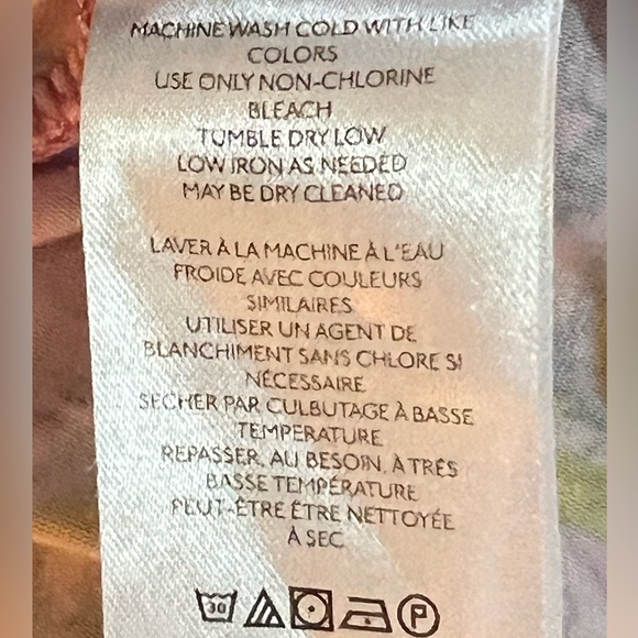 Maeve Pink Combo Knit Midi Dress Pink & Orange Floral Size XL (16) - Picture 9 of 11